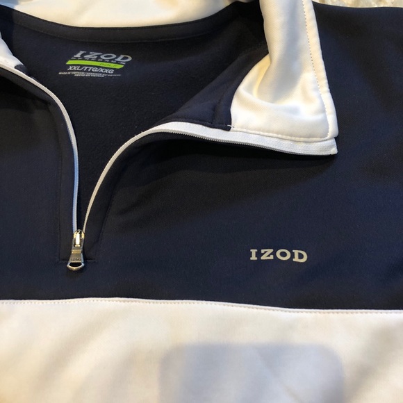 IZOD Perform Golf Quarter Zip - Picture 2 of 4